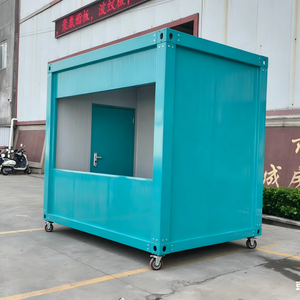 Kiosco Prefabricado de 10 pies de Montaje Rápido para Comida, Contenedor de Venta Minorista de Alimentos para Centro Comercial, Unidad de Vendedor de Comida con Panel Sándwich - Product Image 3