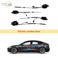 Porte à aspiration électrique intelligente Yilin pour Tesla Model 3 2019+ Fermeture automatique douce et silencieuse Construction en plastique + métal Garantie de 2 ans