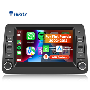 Hikity pour <span class=keywords><strong>Fiat</strong></span> <span class=keywords><strong>Panda</strong></span> 2002-2012 7 ''Android Car Radio Stereo 2 + 64G Wireless Carplay/Android Auto/<span class=keywords><strong>GPS</strong></span>/WiFi Car Audio Wholesale - Product Image 1