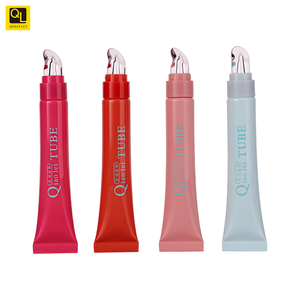 Tube cosmétique PE 19 mm avec applicateur à vis en forme de lèvres, impression offset multicolore, tube vide pour <span class=keywords><strong>gloss</strong></span> et baume à lèvres - Product Image 1