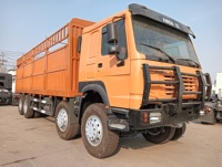 Camion de fret HOWO 8*4 12 roues d'occasion 50 tonnes LHD/RHD
