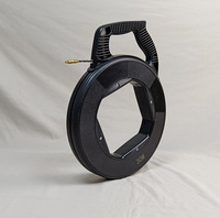 Tire-câble flexible en acier pour conduit, enrouleur portable en plastique pour tirer les fils électriques à l'intérieur des conduites