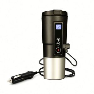 New Customizable 304 Stainless Steel Water Bottles <b>Smart</b> Temperature-Controlled Water Cup Electric Heated Mugs Car Mugs - Product Image 2