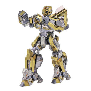 Rompecabezas de Metal de transformación en 3D para niños, modelo <span class=keywords><strong>Bumblebe</strong></span>, juguete educativo, hecho a mano, Manual, regalo, Juguetes - Product Image 3