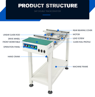 Ligne de production SMT, convoyeur automatique pour circuits imprimés et convoyeur à double voie, convoyeur d'inspection SMT