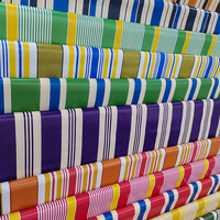 Rouleau de bâche en PVC imperméable, auvent rayé, tissu de bâche pour tente