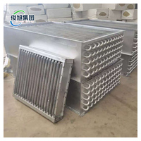 Junxu Radiateur/Déshumidificateur en acier inoxydable avec plaque de brasage pour sécheur, refroidisseur d'huile, dissipateur de chaleur 1.5KW, garantie 1 an, usage industriel