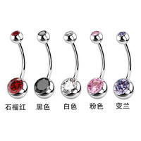 F136 alliage de titane nombril G23 nombril anneau corps Piercing bijoux mode nombril bijoux