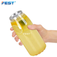Bouteilles en plastique PET jetables FEST, fabricants en gros pour des tailles de gobelets personnalisées