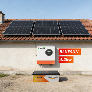 Compre el Nuevo Kit <span class=keywords><strong>de</strong></span> Sistema <span class=keywords><strong>de</strong></span> Energí<span class=keywords><strong>a</strong></span> Solar Fuera <span class=keywords><strong>de</strong></span> la Red Bluesun <span class=keywords><strong>de</strong></span> 4.2 kW, 5.5 kW y 6.2 kW para Uso Doméstico, Incluye Panel Solar, Inversor y Baterías <span class=keywords><strong>de</strong></span> 24V - Product Image 1
