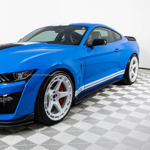 Rueda Monobloque Blanca Brillante con Diseño de Anillo Aerodinámico, Diseño de Cinco Radios para Ford Mustang <span class=keywords><strong>Shelby</strong></span> GT500 2021 - Product Image 1