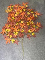 Feuilles d'érable artificielles de grande taille de haute qualité pour la décoration intérieure