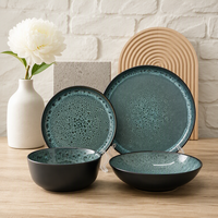 Services de vaisselle en porcelaine céramique avec logo personnalisé, adaptés au lave-vaisselle