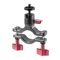 Support de guidon CNC pour caméra panoramique Insta360 X4/X3/X2, design plat coupe-vent pour vélo