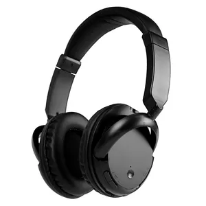 Headphone Nirkabel, Aksesoris Game Komputer BT V5.0 Bando Stereo Earbud Atas Telinga