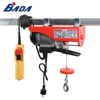 BADA fabricants de matériel de levage 150/300kg mini palan électrique à chaîne à câble métallique