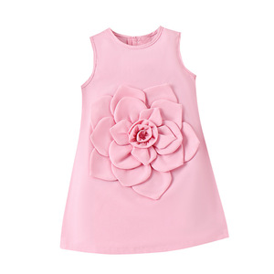 Nueva Llegada, Proveedor <span class=keywords><strong>de</strong></span> <span class=keywords><strong>Ropa</strong></span> Infantil OEM ODM, Vestidos Elegantes <span class=keywords><strong>para</strong></span> Niñas <span class=keywords><strong>de</strong></span> 2 a 12 Años con Estampado <span class=keywords><strong>de</strong></span> <span class=keywords><strong>Fiesta</strong></span> Español y Lazo - Product Image 1