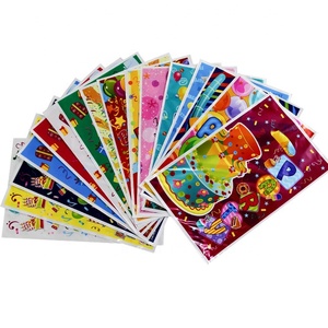 Bolsa de embalaje para dulces de feliz cumpleaños, bolsa de regalo para fiesta de cumpleaños con patrón de recuerdo - Product Image 1