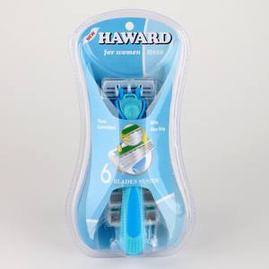 Высокое качество, оптовая цена, шведская нержавеющая сталь, шесть лезвий, бритвенная система, лезвие бритвы - Product Image 6