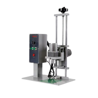 Machine de capsulage semi-automatique de bureau pour bouteilles en plastique, machine de capsulage de bouchons à vis pour bouteilles en métal, verre, plastique et seaux