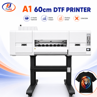 Imprimante DTF A1 avec 4 têtes Epson I3200 et sécheur à poudre pour machine d'impression de vêtements à haute vitesse