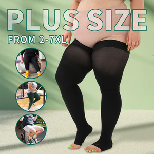 <span class=keywords><strong>Calze</strong></span> a Compressione Medica al Ginocchio 20-30mmHg a Pressione Graduata per Vene Varicose, Edema, Fatica, Unisex per Uso Ospedaliero - Product Image 2