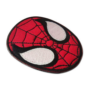 スパイダーマン カスタム刺繍ワッペン シェニール フックアンドループ アイロン接着 - Product Image 6