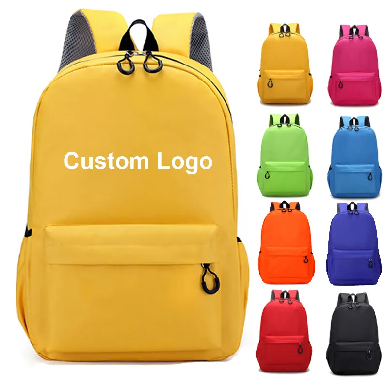 Custom School Book Bag 2022 Casual Kids Design Gril Boy School Bag Children Cartoon Mochila Laptop Student Backpack