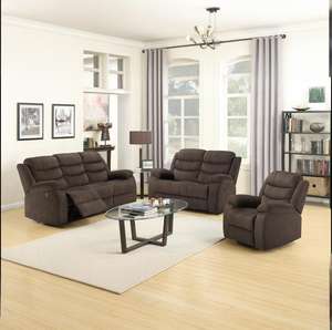 नए डिजाइनर सोफे सेट कपड़े आरामदायक रहने वाले कमरे होटल सेशनल बेंच कुशन सेशनल रिक्लियर सोफा सेट विला 6002 के लिए सेट - Product Image 6