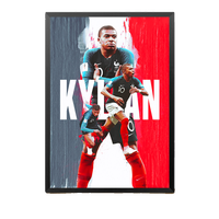 Décoration murale personnalisée Paris Saint-Germain : Affiches de stars du football pour salons, chambres, tables de chevet et dortoirs
