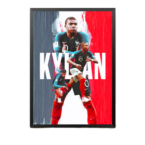 Décoration murale personnalisée <span class=keywords><strong>Paris</strong></span> Saint-Germain : Affiches de stars du football pour salons, chambres, tables de chevet et dortoirs - Product Image 5