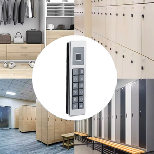 304 Thép Không Gỉ Vân Tay Bàn Phím Kết Hợp Thông Minh Ngăn Kéo Khóa Sinh Trắc Học Tủ Khóa Cho Văn Phòng Ngăn Kéo - Product Image 2