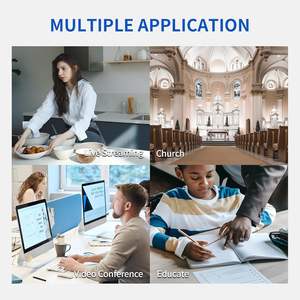 Caméra PTZ FEELWORLD NDI20X avec suivi automatique, zoom 20x, 1080p 60fps, NDI HDMI 3G-SDI USB pour diffusion en direct d'église, service OEM - Product Image 5