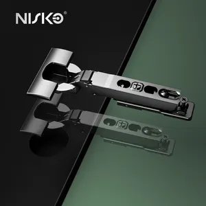 Armadio da cucina Nisko 4D cerniera idraulica in acciaio inossidabile armadio Hafele cerniera porta Hardware mobili