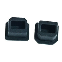 Bouchons en Silicone Anti-poussière noir USB B femelle Anti-pour imprimante interface de type D bouchon Anti-poussière en Silicone