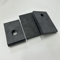 Plaque de revêtement incurvée en carbure de silicium (SiC) hautement résistante à l'usure et aux chocs, bloc anti-usure en SiC pour le revêtement des conduits miniers