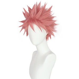 Peluca de Cosplay de Anime <span class=keywords><strong>Fairy</strong></span> <span class=keywords><strong>Tail</strong></span>, <span class=keywords><strong>Natsu</strong></span> Dragneel, AOKG-074 - Product Image 3