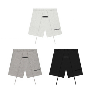 Completo Set Uomo 2026 SS22: T-shirt e Pantaloncini in Colori Oatmeal Chiaro, Oatmeal Scuro e Nero - Product Image 1