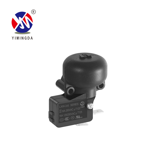 16A 250V Electric Heater Anti-Tip Micro Switch with 45-Degree Tilt Fall Detection PA66 Material