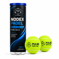 Balles de padel professionnelles durables approuvées FIP, pressurisées, pour les clubs de padel, vente en gros