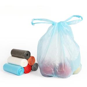Sac poubelle géant en plastique pour usage domestique et commercial, sac poubelle noir épaissi en LDPE avec soufflet - Product Image 2