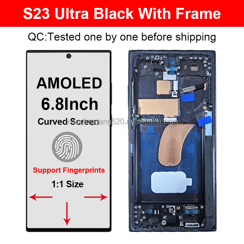 OLED 6,8" Noir avec Cadre