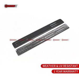 แผ่นกันรอยขอบประตูคาร์บอนไฟเบอร์แบบแห้งสไตล์ OEM สำหรับ Ferrari SF90 ของแท้ Pre-Preg ชุดแต่งขอบประตูภายใน อัพเกรดภายใน ขายส่ง - Product Image 6