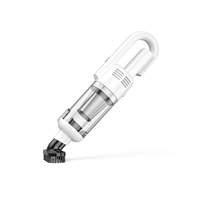 Aspirateur de voiture sans fil, aspirateur portatif à main, moteur à balais, rechargeable par USB-C, mini aspirateur pour voiture, maison, bureau