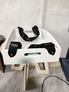 Bandejas de Madera para Aperitivos con Correa, Bandeja Grande Tipo Usherette, Bandejas para Servir en Noches de Cine, Porta Bebidas y Palomitas de Maíz Tipo Usherette - Product Image 4