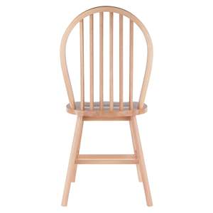 Ensemble de chaises Windsor de style nordique, tissu naturel, pieds en bois, chaise de salle à manger moderne pliante, meubles pour la maison - Product Image 6