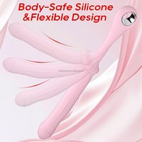 Masseur de prostate à 10 vibrations, vibrateur de prostate masculin, jouets sexuels, vibrateur anal, massage de la prostate flexible pour une stimulation ciblée