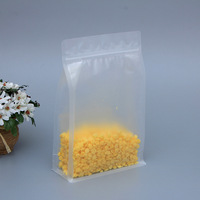 Sachet alimentaire transparent givré, laminé, résistant à l'humidité, pour aliments pour animaux et lait
