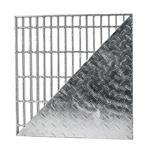 Grille en acier au carbone pour pont, grille en acier dentelée, bonne qualité et prix abordable, grille en acier galvanisé - Product Image 2