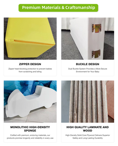 Garantice un Juego Seguro y Suave con Tapetes de Espuma Gruesa y Bordes Redondeados, Equipo de Juegos Interior <span class=keywords><strong>para</strong></span> Niños - Product Image 5